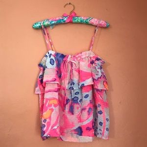 NWT Lilly Pulitzer Mays Top Sandy Rays